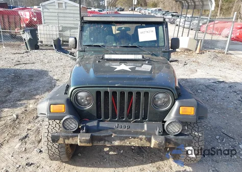 2004 Jeep Wrangler X из США, поврежденный, VIN 1J4FA39S14P716572